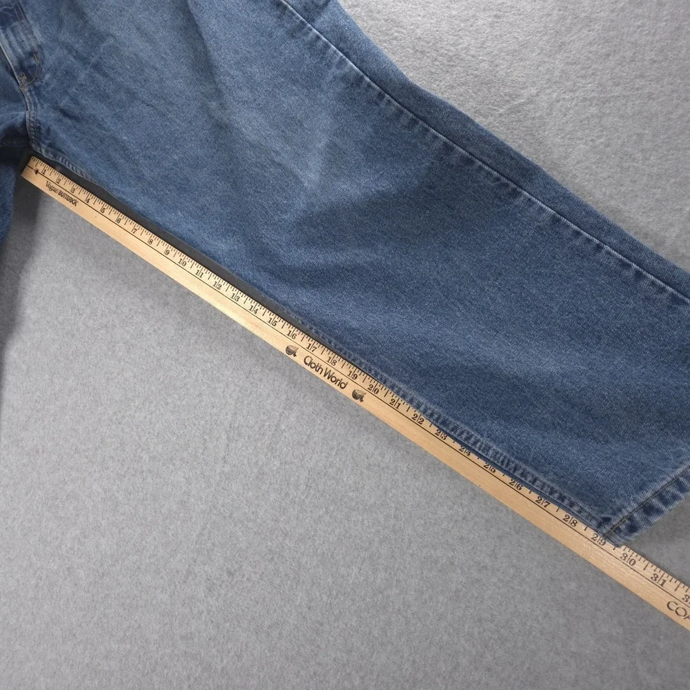 Polo Jean Co Ralph Lauren Vintage Mens 40x30 Indigo Blue Relaxed Denim Jeans Y2K